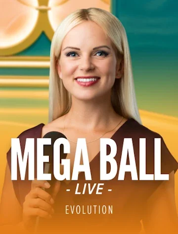 speel Mega Ball van Evolution bij Vegas Hero Casino